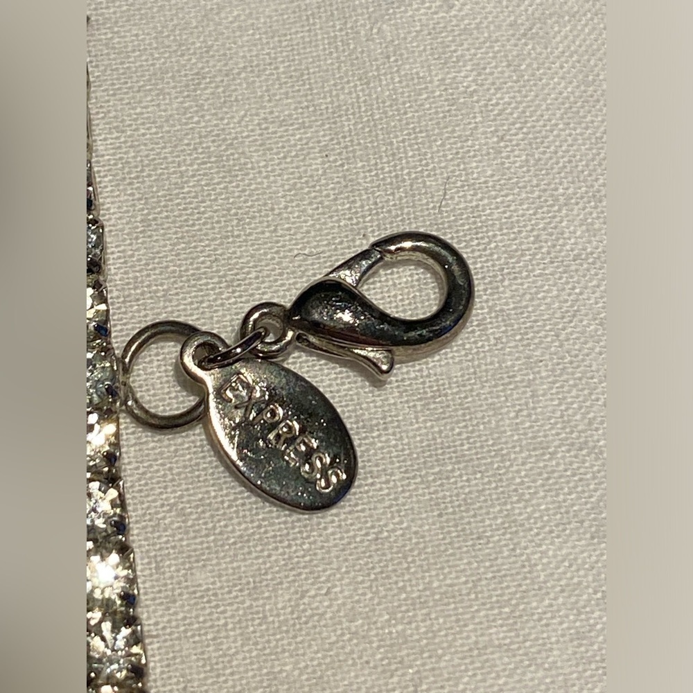 Express Vintage Rhinestone Windowpane Bracelet - Picture 3 of 4